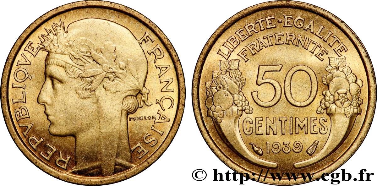 50 centimes Morlon 1939  F.192/15 VZ 