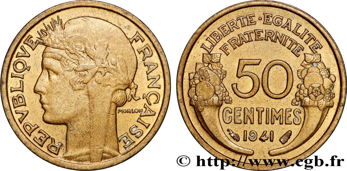 50 centimes Morlon 1941  F.192/18 MS 
