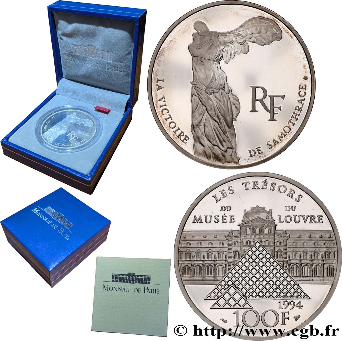 Belle Epreuve 100 francs - Samothrace 1994  F.1622 5 MS 