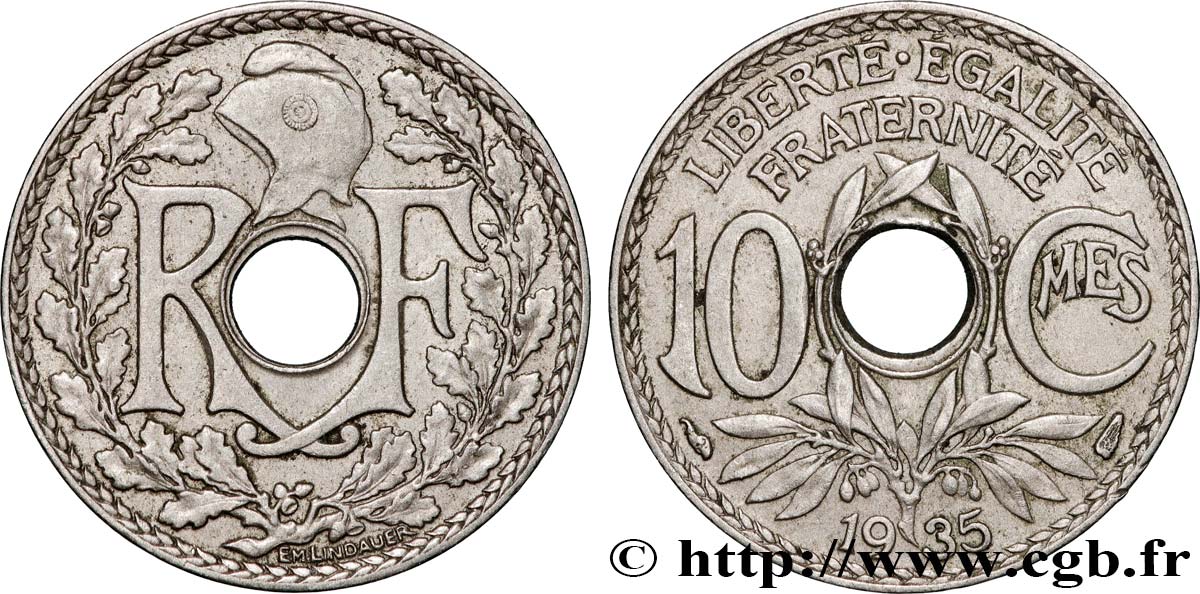 10 centimes Lindauer 1935  F.138/22 AU 