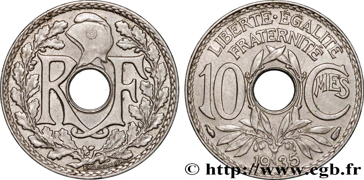 10 centimes Lindauer 1935  F.138/22 AU 