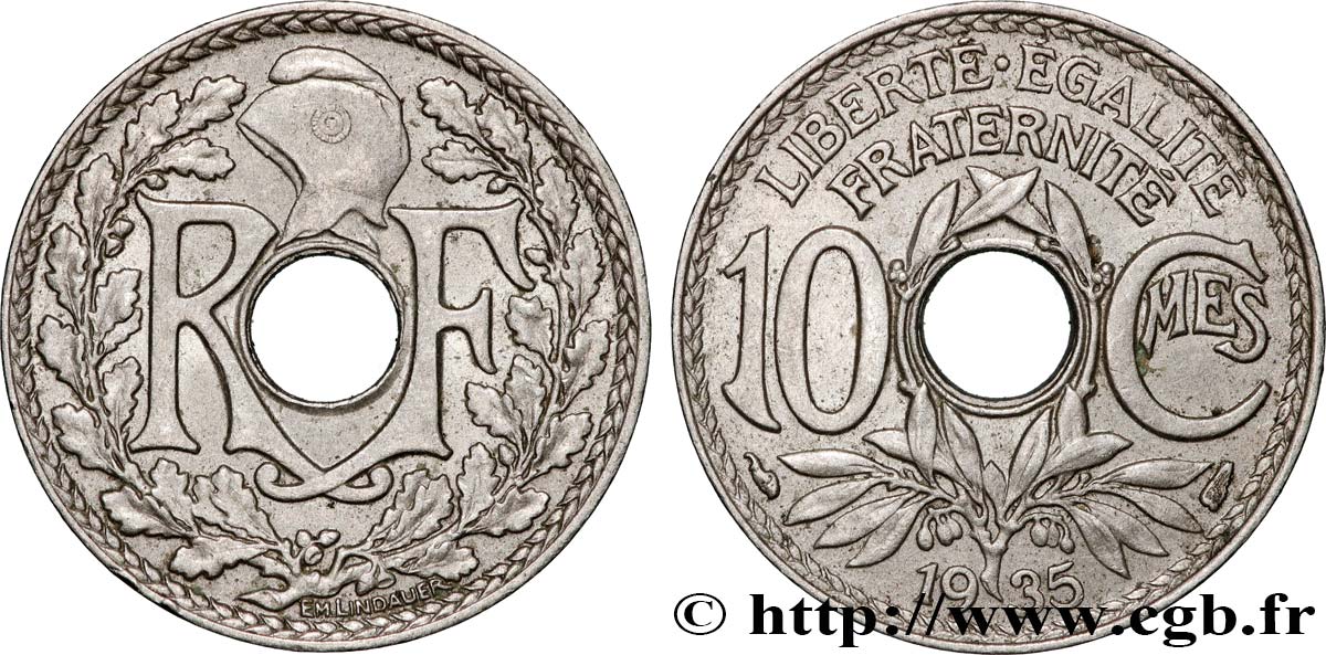 10 centimes Lindauer 1935  F.138/22 AU 