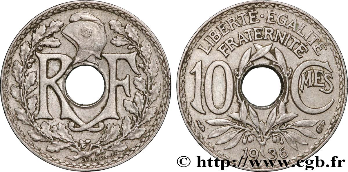 10 centimes Lindauer 1936  F.138/23 SUP 