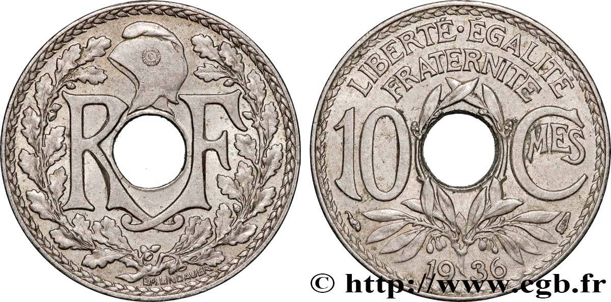 10 centimes Lindauer 1936  F.138/23 AU 