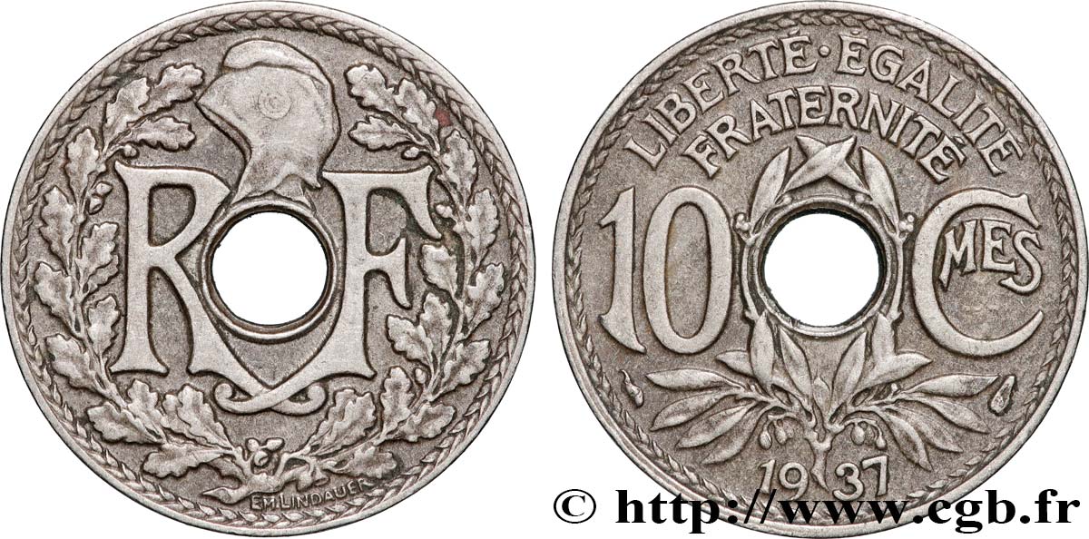 10 centimes Lindauer 1937  F.138/24 SPL 