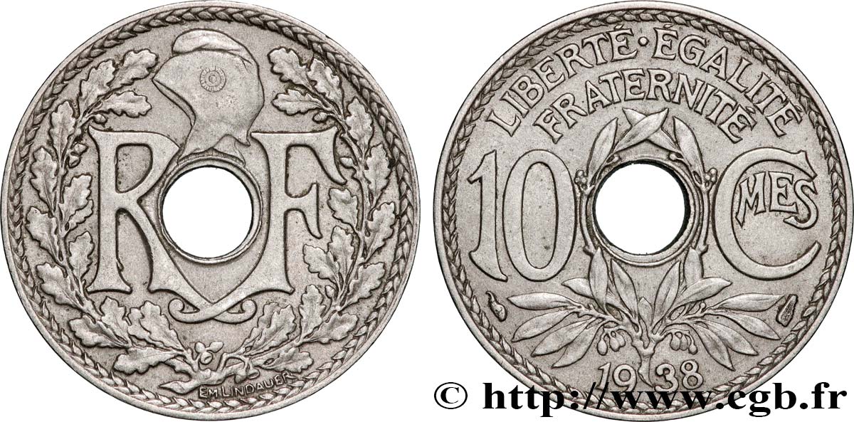 10 centimes Lindauer 1938  F.138/25 VZ 