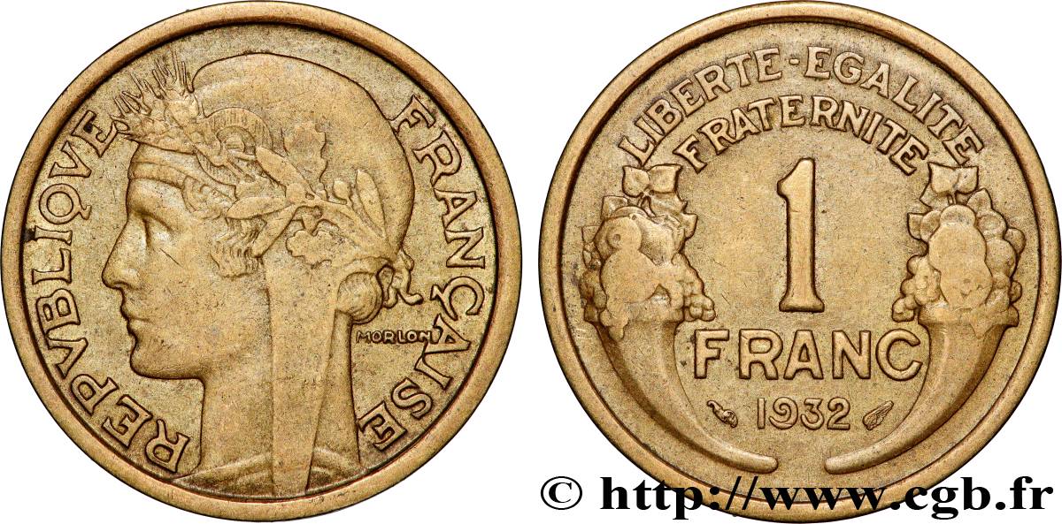 1 franc Morlon 1932 Paris F.219/3 SS 