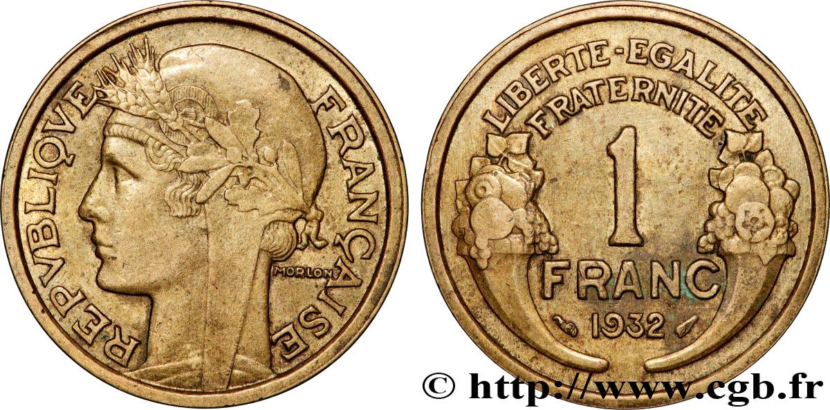 1 franc Morlon 1932 Paris F.219/3 SS 