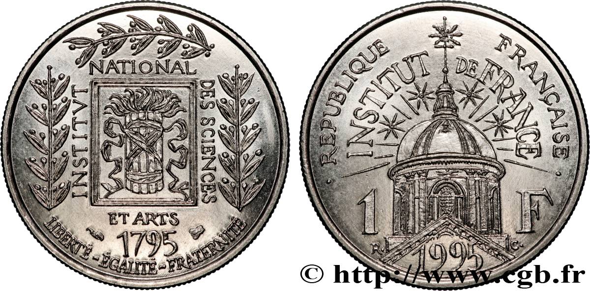 1 franc Institut de France 1995  F.230/2 SUP 