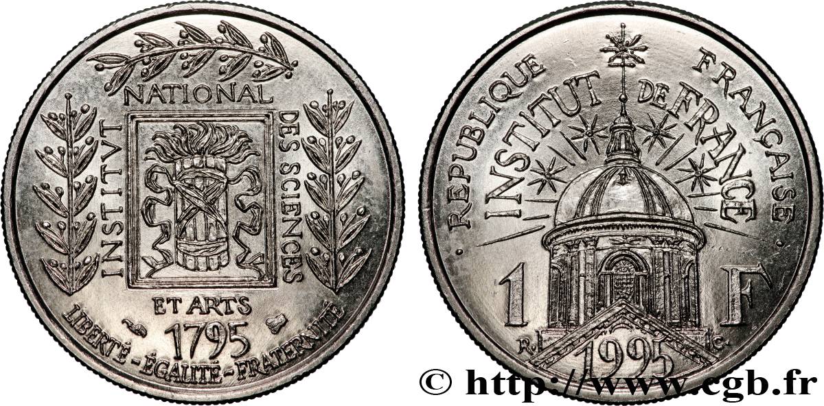 1 franc Institut de France 1995  F.230/2 SUP 