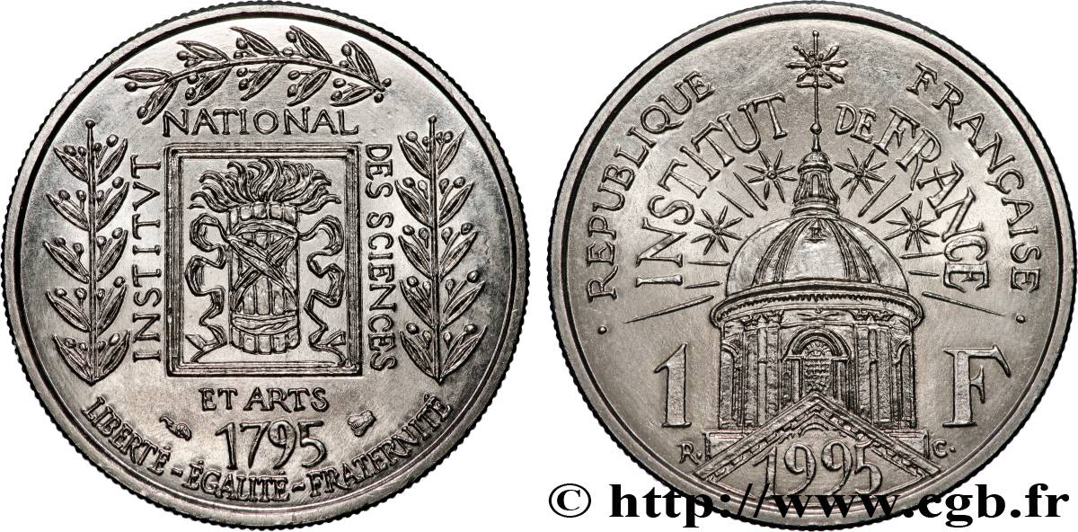 1 franc Institut de France 1995  F.230/2 SUP 