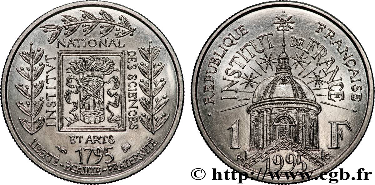 1 franc Institut de France 1995  F.230/2 VZ 