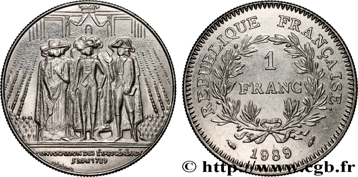 1 franc États Généraux 1989  F.228/2 MS 