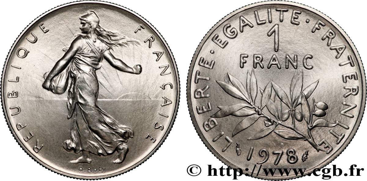 1 franc Semeuse, nickel 1978 Pessac F.226/23 MS 