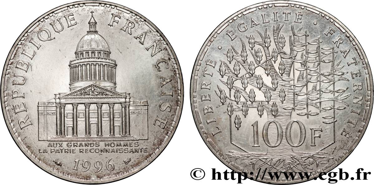 100 francs Panthéon 1996  F.451/18 SUP+ 