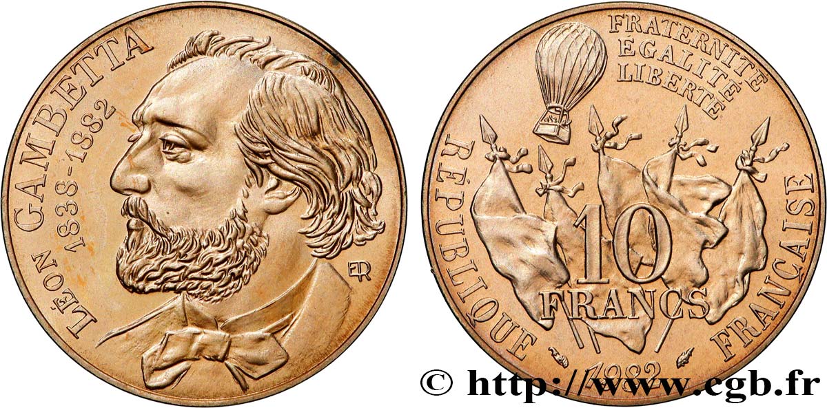 10 francs Gambetta 1982  F.366/2 MS 