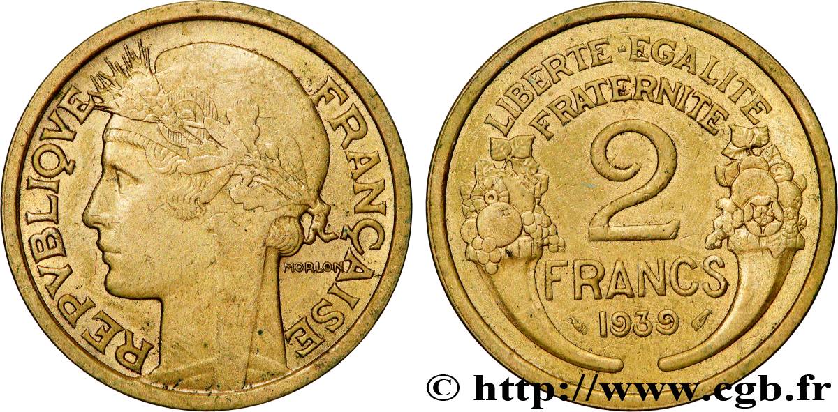 2 francs Morlon 1939  F.268/12 AU 