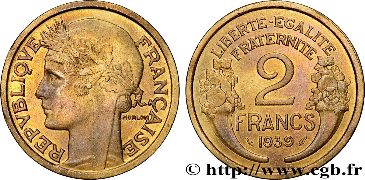 2 francs Morlon 1939  F.268/12 fVZ 