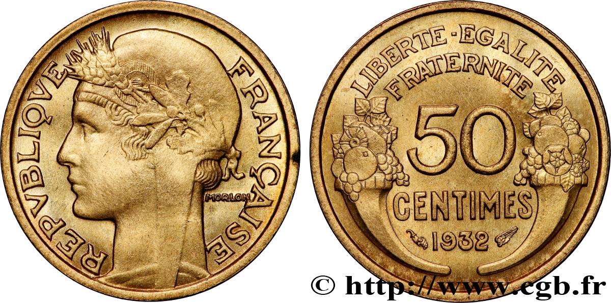 50 centimes Morlon 1932  F.192/9 ST65 