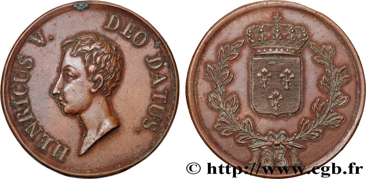 Module de 5 francs 1831 Lyon VG.cf. 2689  fVZ 