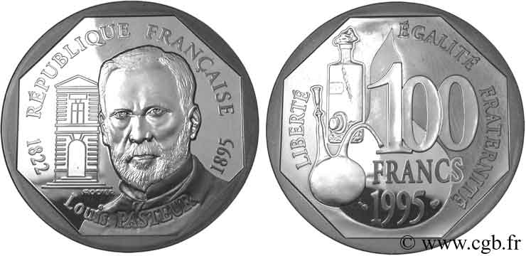 Belle Epreuve 100 francs Louis Pasteur 1995  F.1657 1 FDC70 