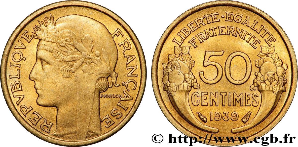 50 centimes Morlon 1939  F.192/15 fST64 