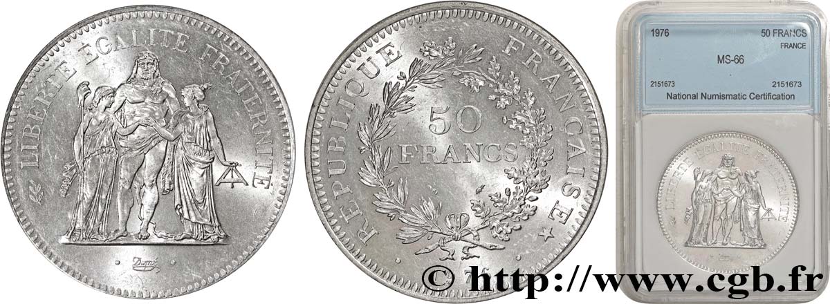 50 francs Hercule 1976  F.427/4 FDC66 autre