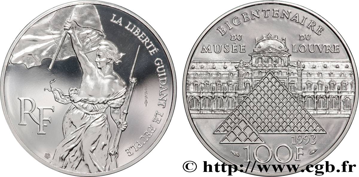 Essai de 100 francs Liberté guidant le peuple 1993  F.461/1 MS 