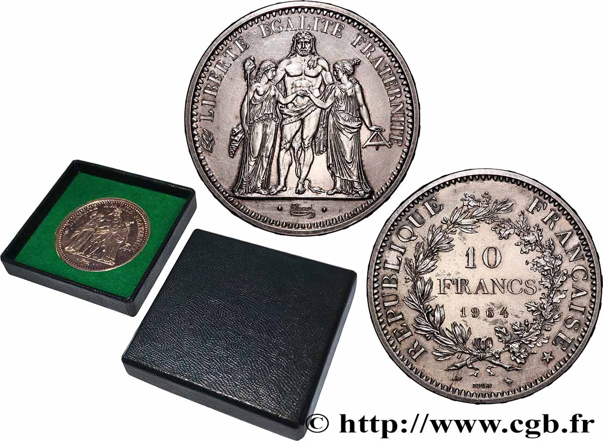 Essai de 10 francs Hercule 1964 Paris F.364/2 SUP+ 