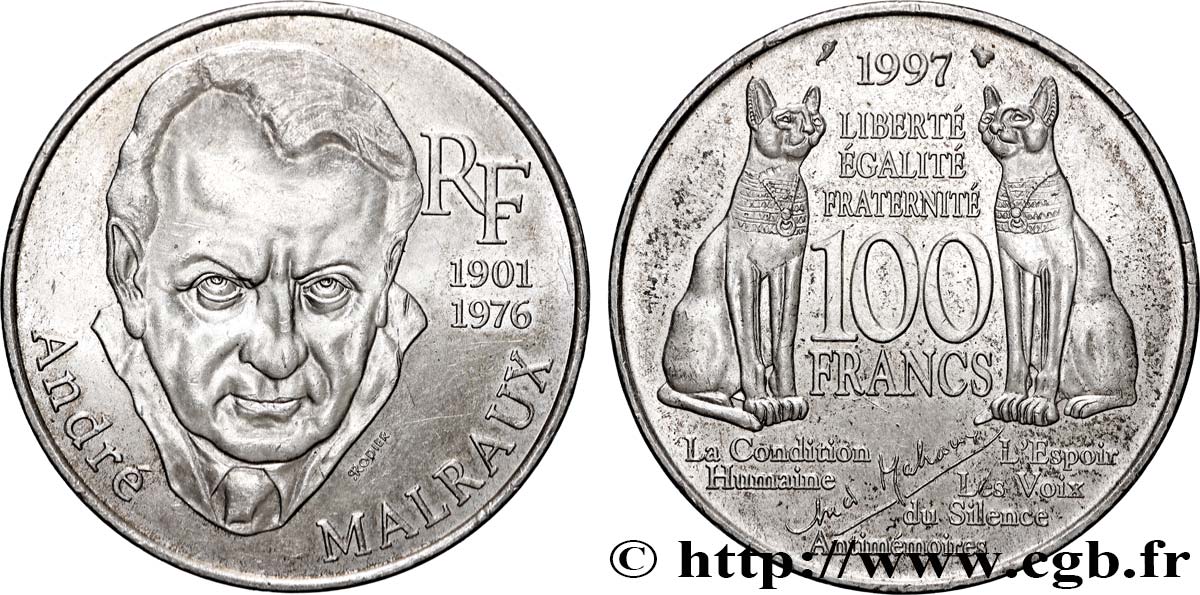 100 francs Malraux 1997  F.465/2 MS 
