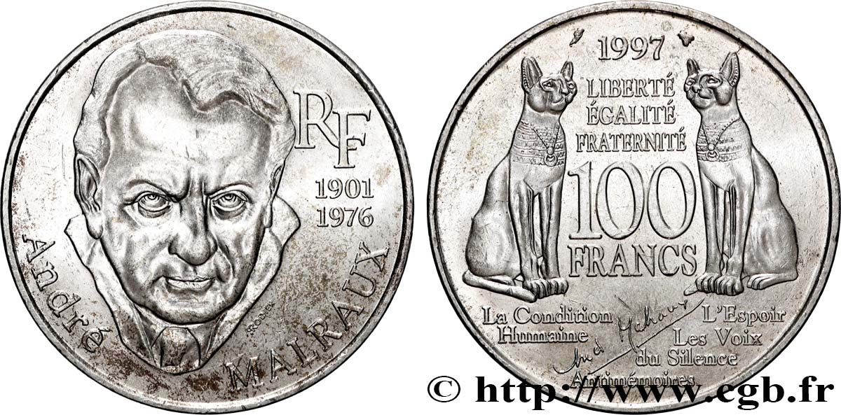 100 francs Malraux 1997  F.465/2 MS 