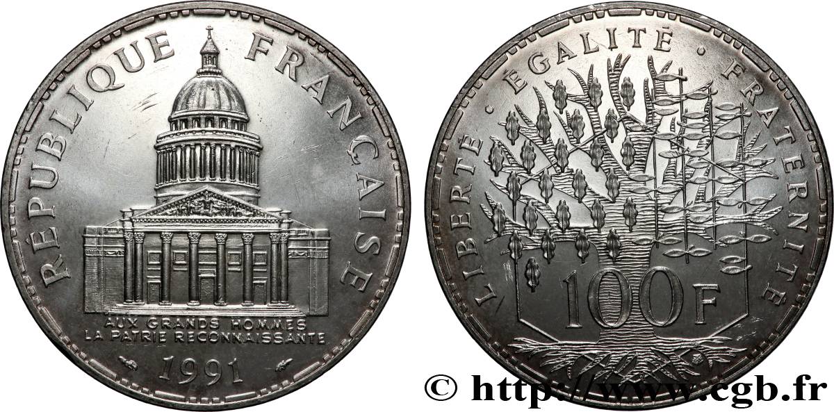 100 francs Panthéon 1991  F.451/11 MS 