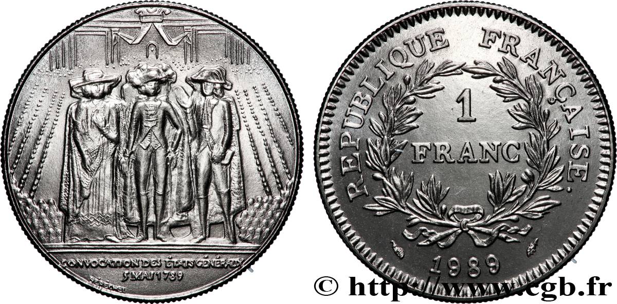1 franc États Généraux 1989  F.228/2 MS 
