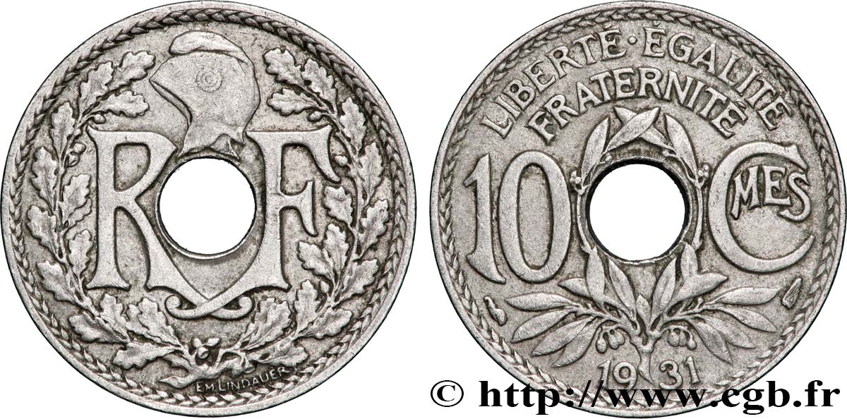 10 centimes Lindauer 1931  F.138/18 AU 