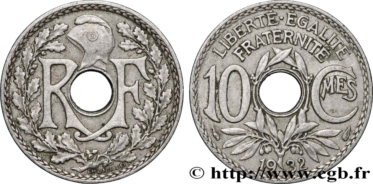 10 centimes Lindauer 1932  F.138/19 SS 