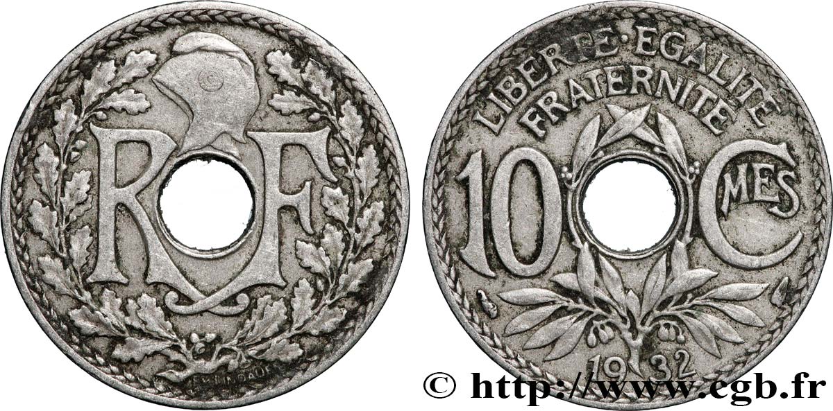 10 centimes Lindauer 1932  F.138/19 BB 