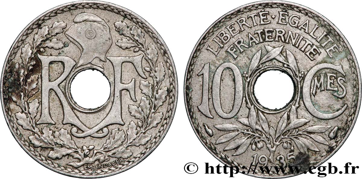 10 centimes Lindauer 1935  F.138/22 AU 