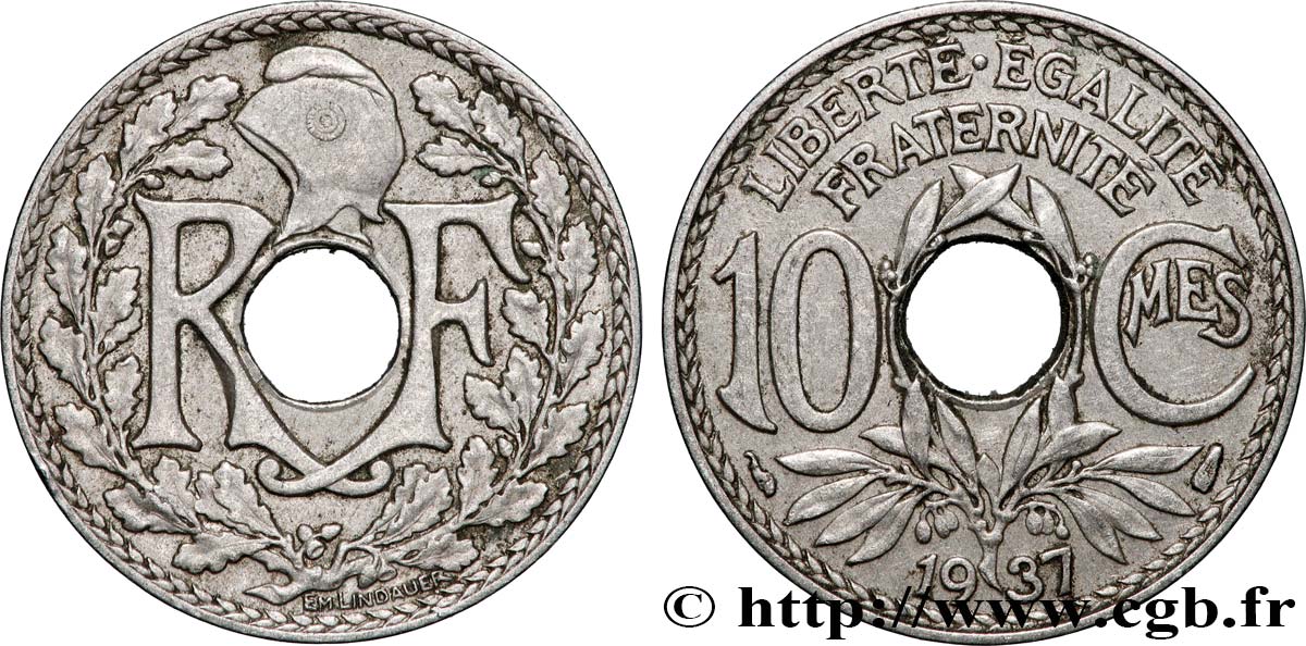 10 centimes Lindauer 1937  F.138/24 AU 