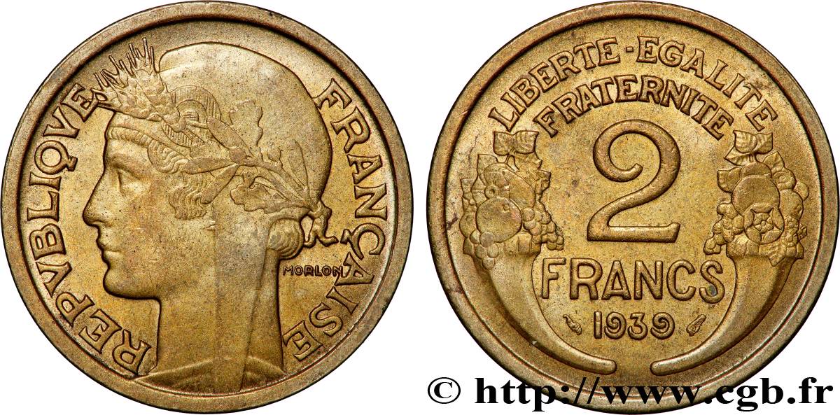 2 francs Morlon 1939  F.268/12 AU 