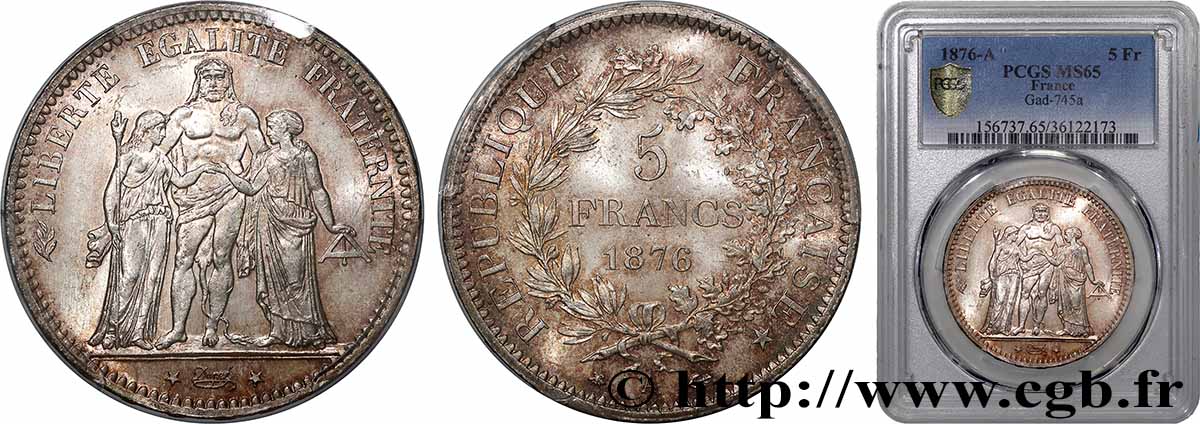 仏；ヘラクレス5Fr.大型銀貨、革命期、Rare 仏；ヘラクレス5Fr.大型銀貨、革命期、Rare 【公式通販】