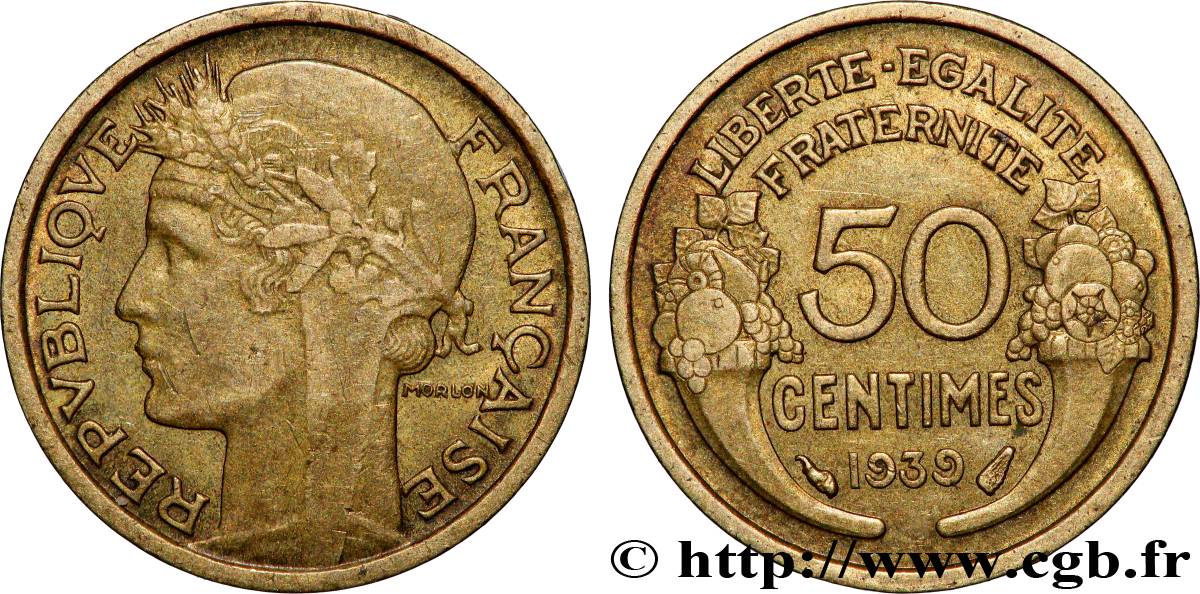 50 centimes Morlon 1939  F.192/15 VZ 