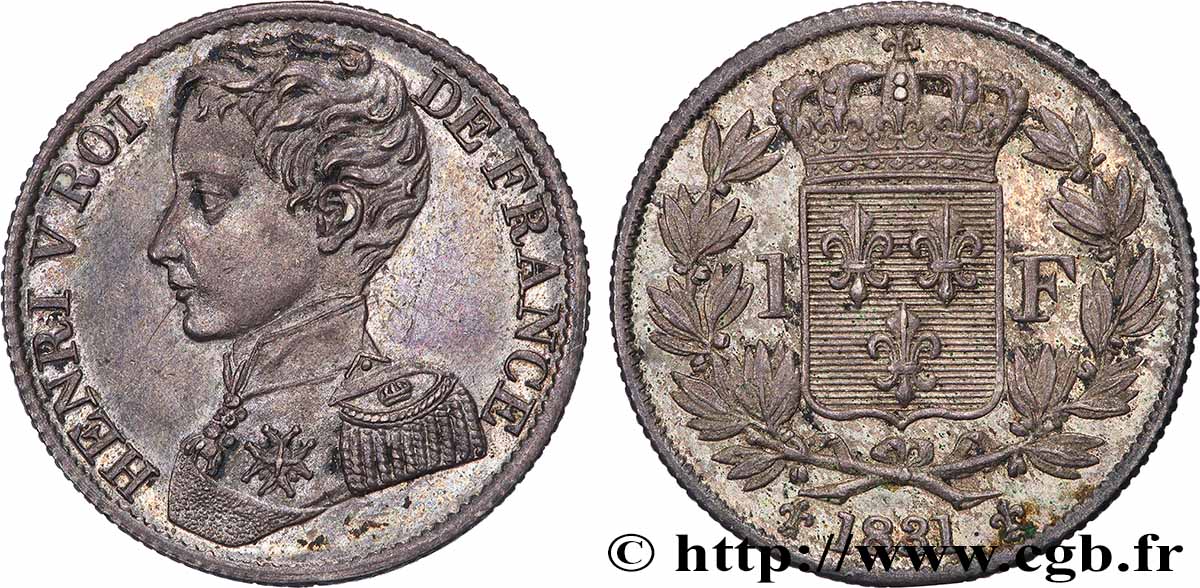 1 franc 1831  VG.2705  SUP 