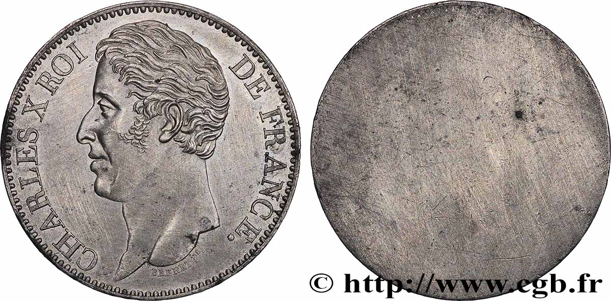 Épreuve uniface d’avers de 5 francs par Brenet fils n.d. Paris T.T.3018 1 SUP 