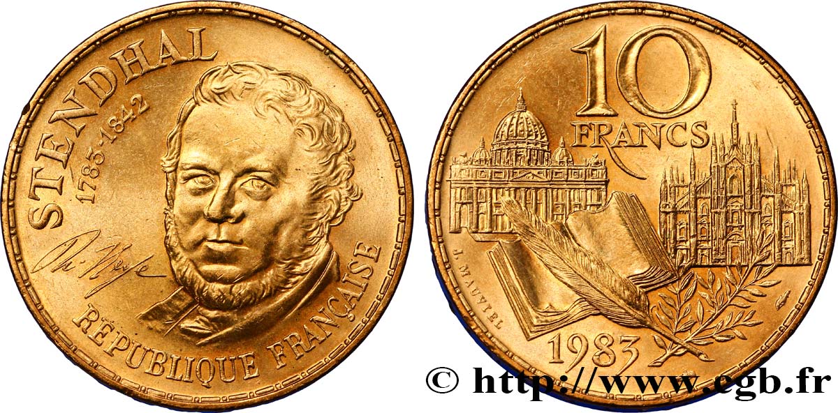 10 francs Stendhal 1983  F.368/2 SPL63 