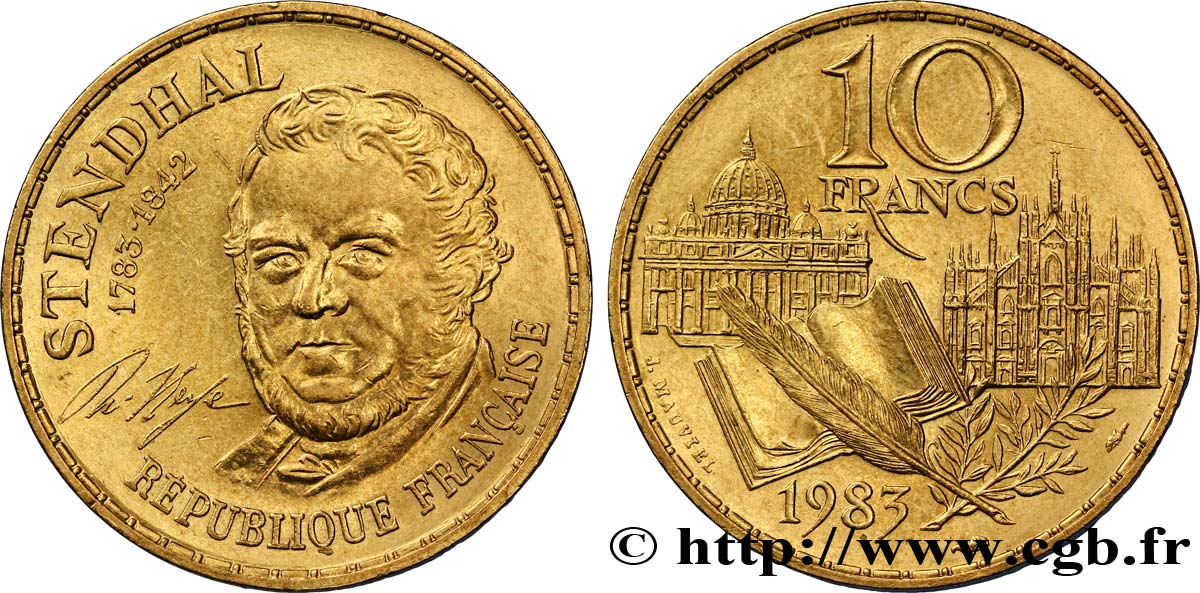 10 francs Stendhal 1983  F.368/2 SPL63 