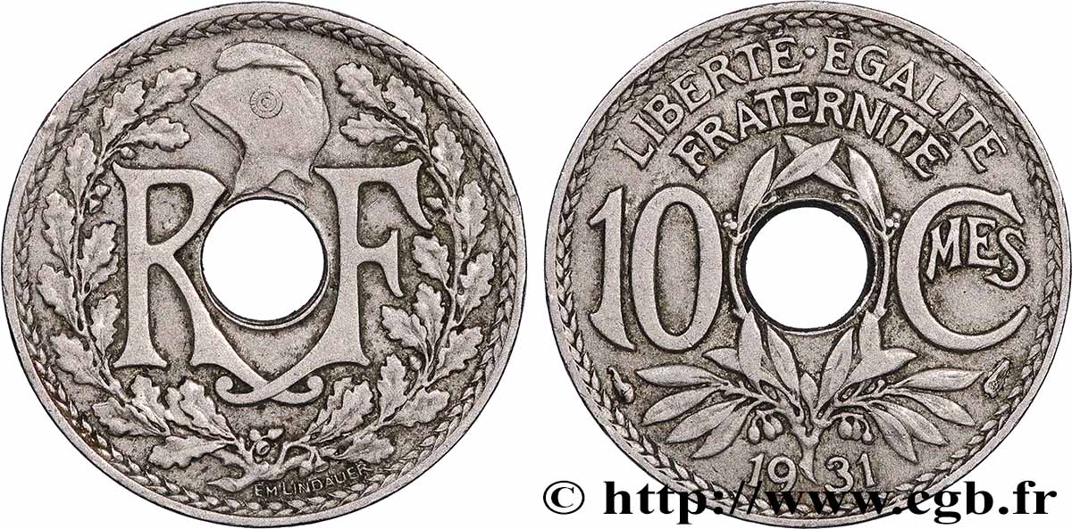 10 centimes Lindauer 1931  F.138/18 fVZ 