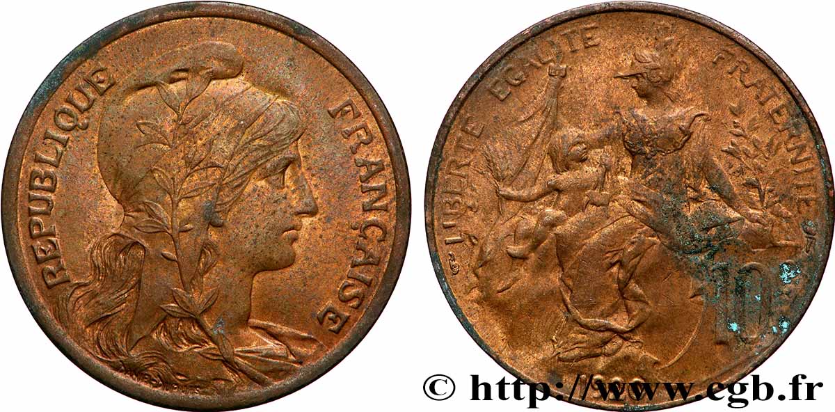 10 centimes Daniel-Dupuis 1920  F.136/29 MBC 