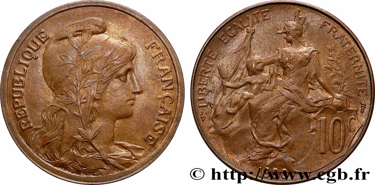 10 centimes Daniel-Dupuis 1920  F.136/29 AU 