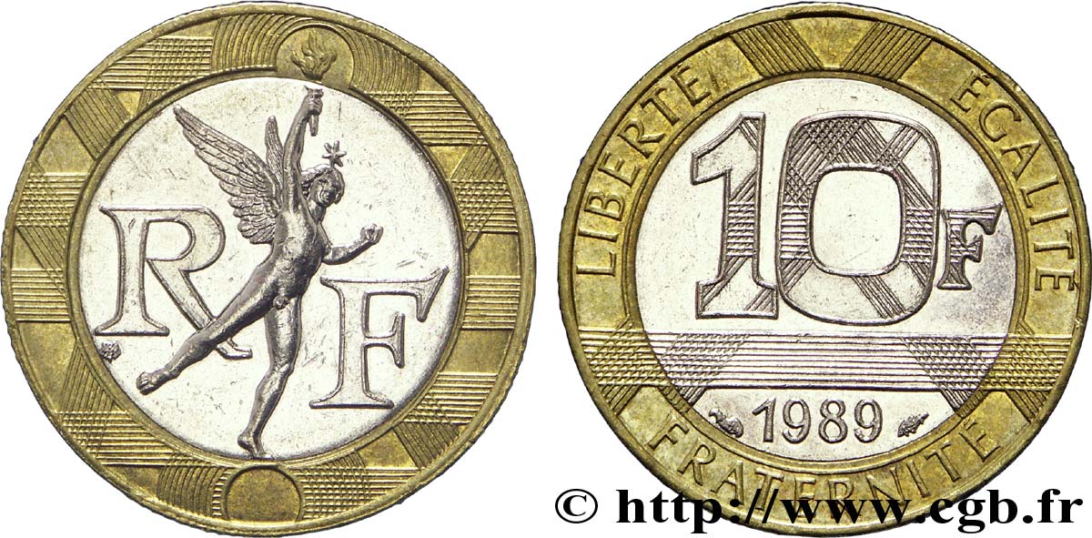 10 Francs 1973 France P 147 d Fine