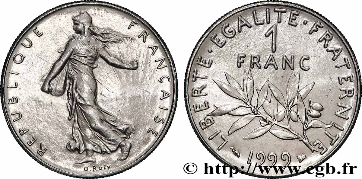 1 franc Semeuse, nickel 1999 Pessac F.226/47 VZ+ 